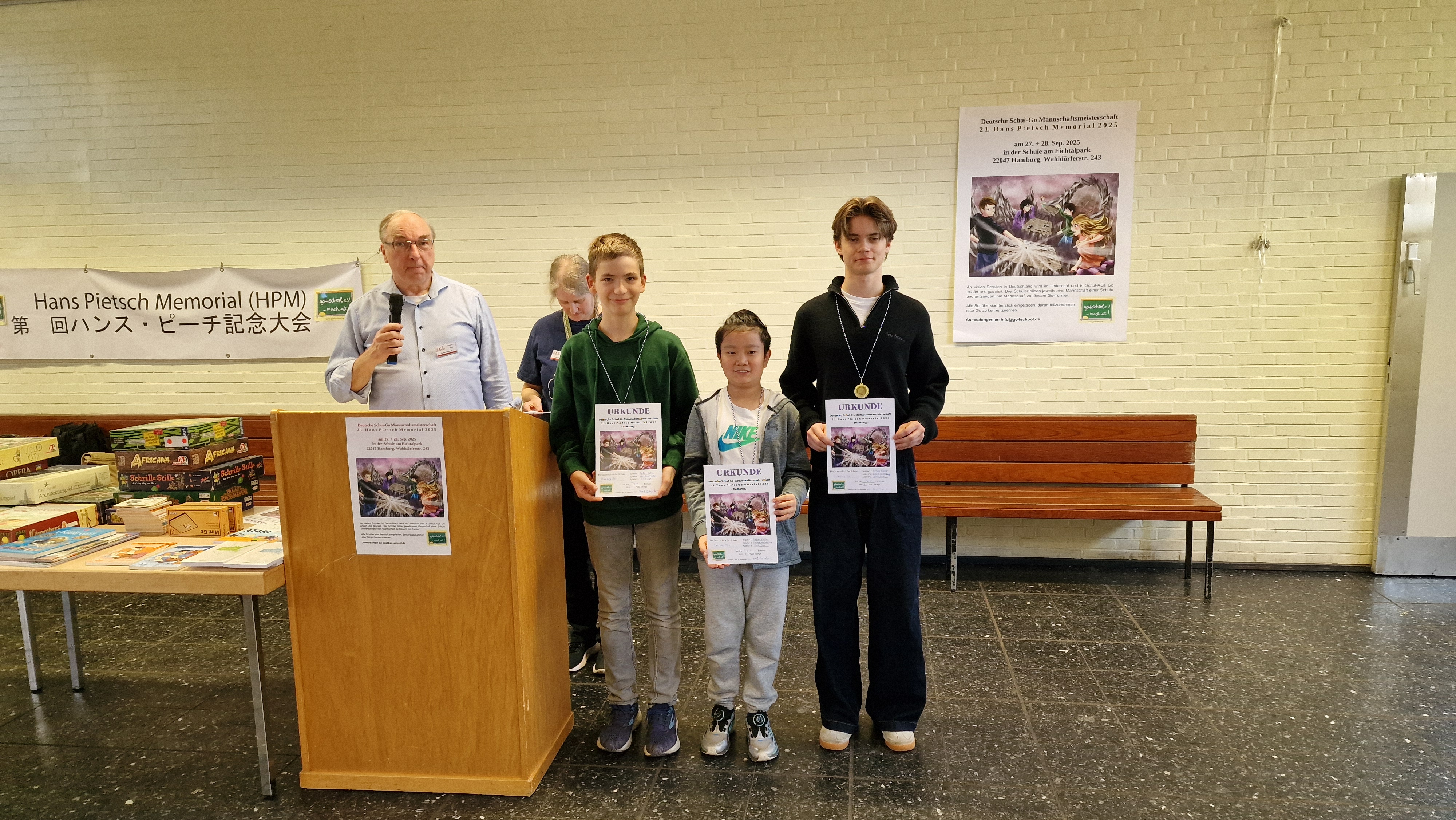 Sieger des Tiger-Turniers